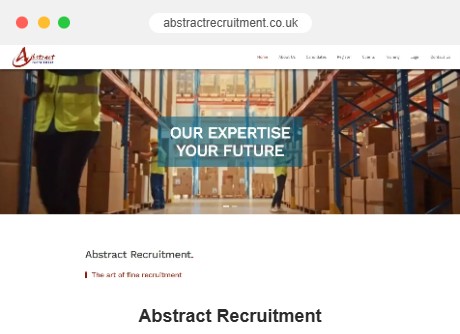 Abstract Recruitment website